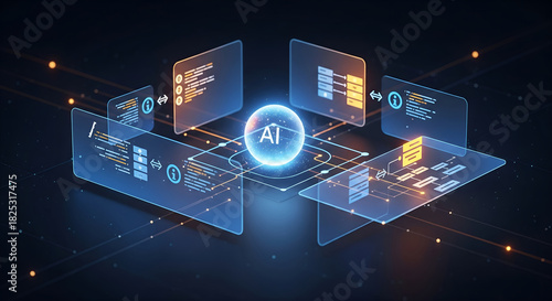 AI Generating Code Documentation Abstract Visualization