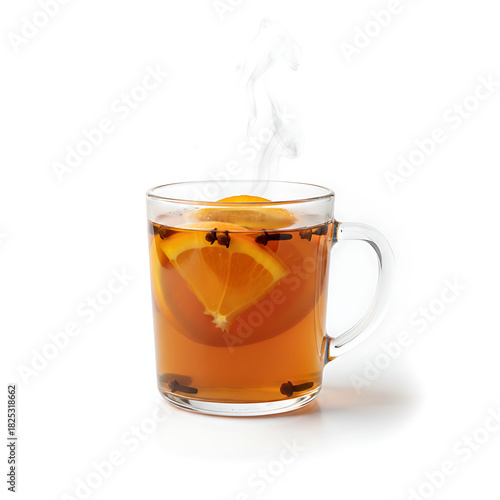 Hot Orange-Clove Holiday Tea_