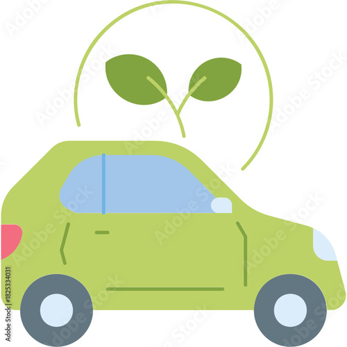 Eco Transport Illustration