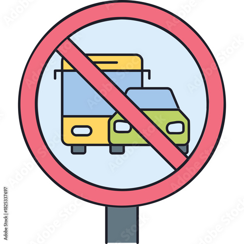 Traffic Free Sticker