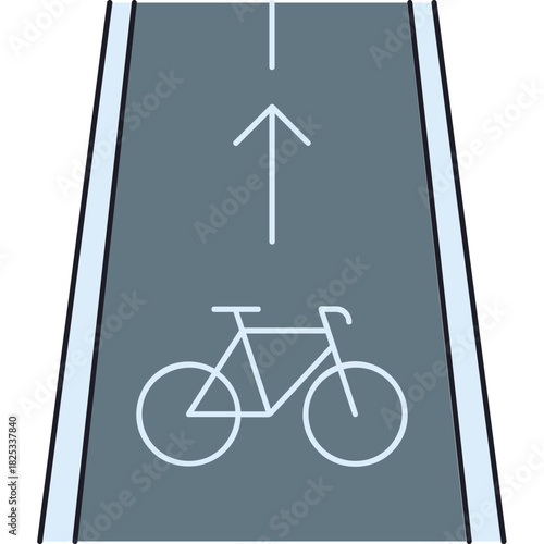 Cycle Path Sticker