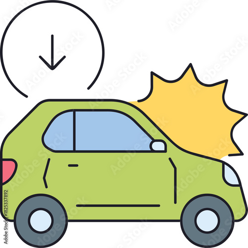 Reduce Accident Sticker