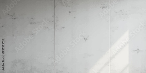 Textured white painted wall on old gray concrete surface background