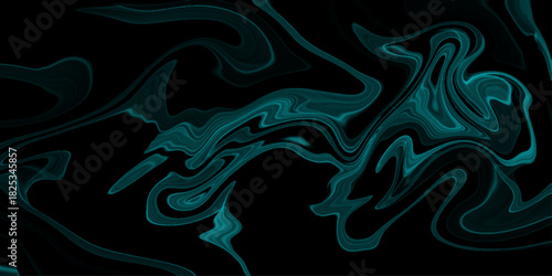 Abstract colorful Acrylic pour Liquid marble surfaces Design. Black green marble oil ink liquid swirl texture for do ceramic counter dark abstract light background . 