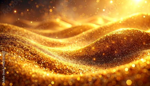 ゴールドダスト抽象背景