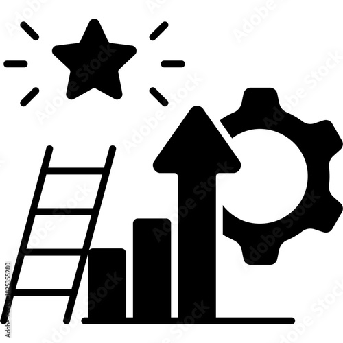 Glyph Solid Improvement Icon