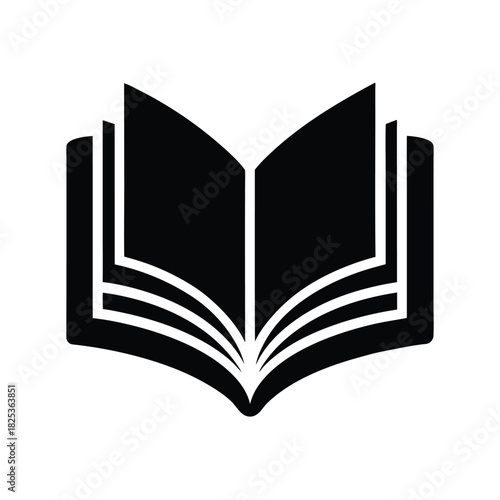 Book Open Icon Vector Illustration