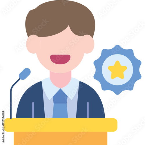 Brand Spokesperson Illustration