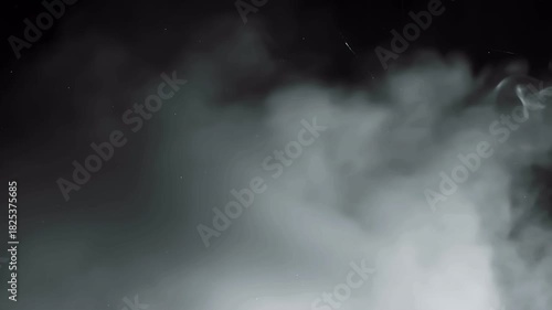 Ethereal Mist - A Dance of Light and Shadow in the Dark.