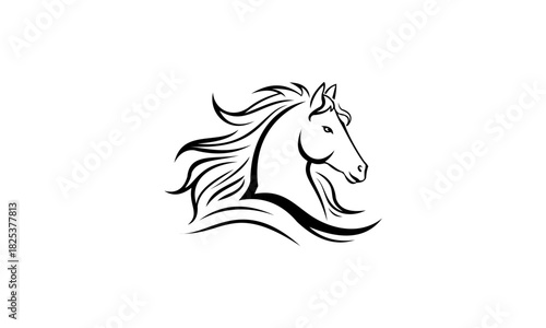 horse vector illustration
