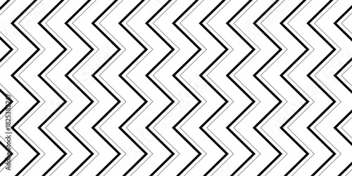 simple black grey zigzag line pattern for banner poster background.