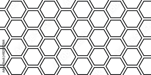 simple black outline polygon pattern for banner poster background.