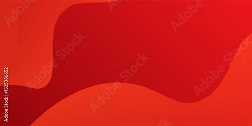 Modern red waves geometric background. Modern background design. gradient color. Fluid shapes composition. Fit for presentation design art abstract simple design
