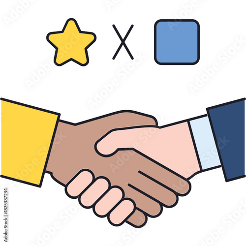 Brand Partnership Sticker