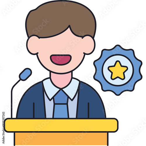 Brand Spokesperson Sticker