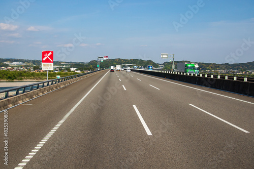 Shizuoka Prefecture, Iwata City, Shin-Tomei Expressway