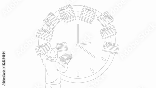 Scheduling Chaos Manages Time With a Clock Full of Schedules