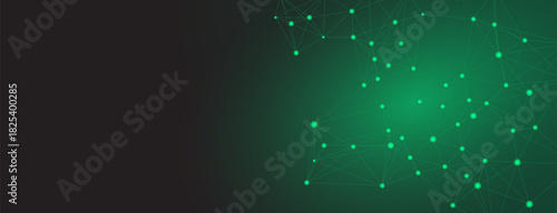 Digital Network Connection Abstract Background  Technology Concept