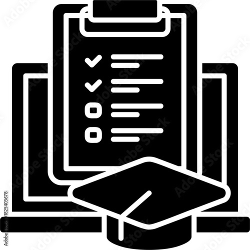 Glyph Solid Study Program Icon