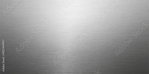 Brushed metal texture background showcasing a shiny stainless steel surface with a subtle metallic pattern