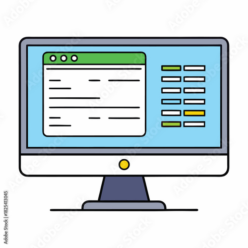 A sleek monitor displays a vibrant code editor, lines of syntax glowing in structured colors. The workspace feels focused and dynamic, capturing the flow of programming.
