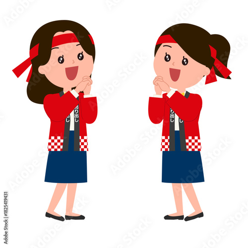 上方のものにときめく販売スタッフ