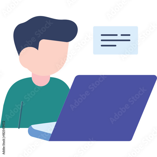 Self Paced Study Illustration