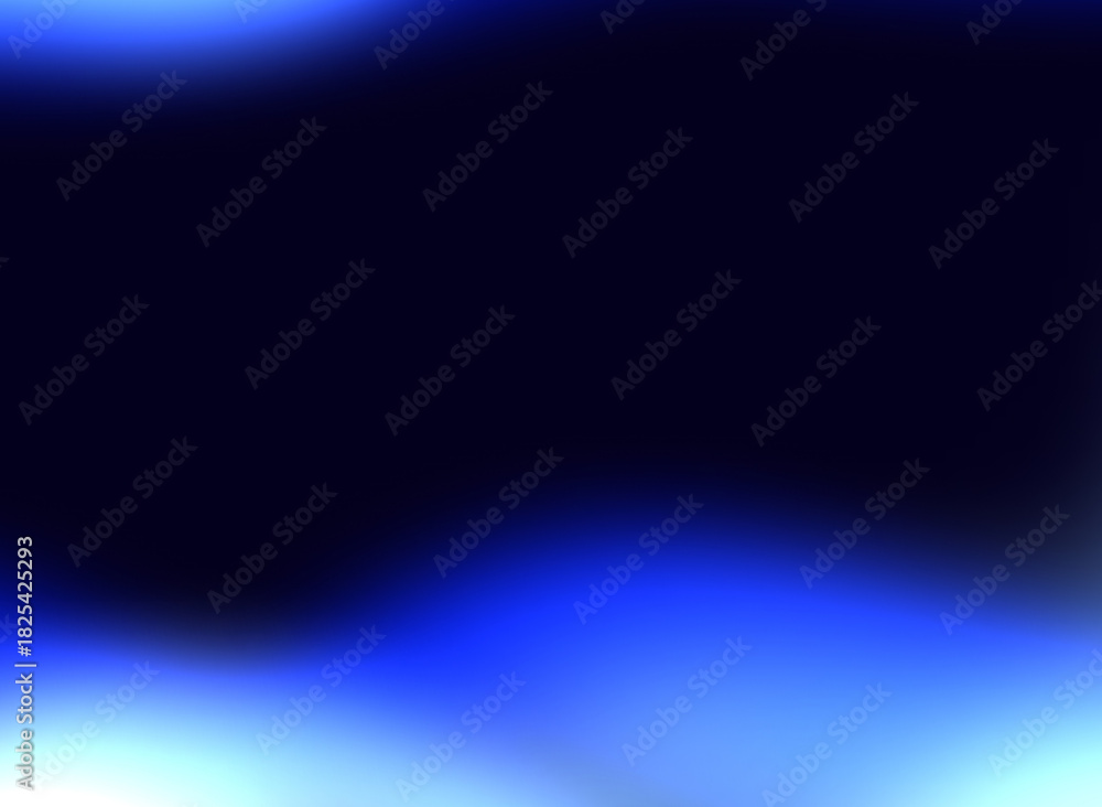 Obraz premium Abstract gradient blurred background with smooth transitions of blue and white color