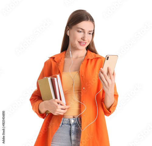 Beautiful young woman with ...