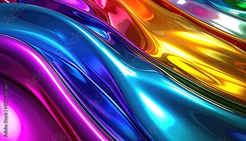 Abstract background with colorful gradient rainbow beautiful