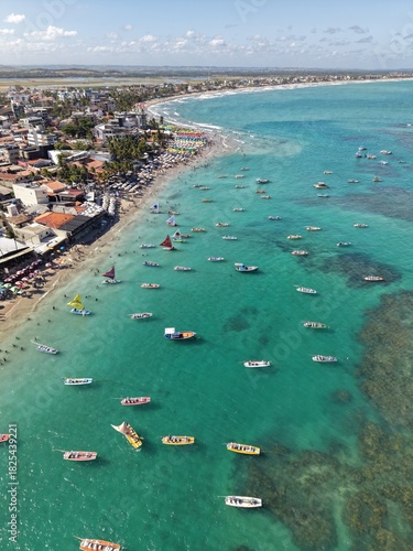 Fototapeta Naklejka Na Ścianę i Meble -  PORT OF CHICKENS - PORTO DE GALINHAS - BRAZIL