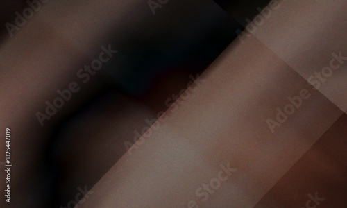 mocha mousse brown abstract background. colour trend 2025 featuring elegant geometry oblique rectangle with dark gradient, and paper grain texture