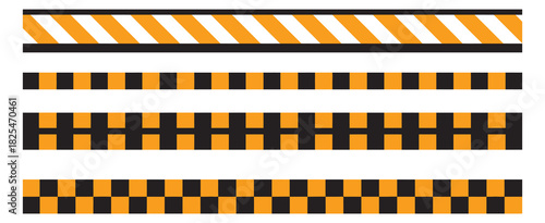 caution stripe design – yellow and black warning tape, high-contrast industrial safety pattern, road and construction hazard illustration, danger zone alert, vector graphic artwork.