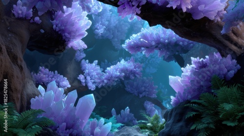 Fototapeta Naklejka Na Ścianę i Meble -  coral reef in the blue sea