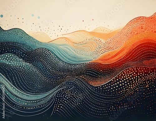 Zen aesthetic background