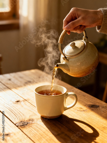 Calm Morning Tea Routine