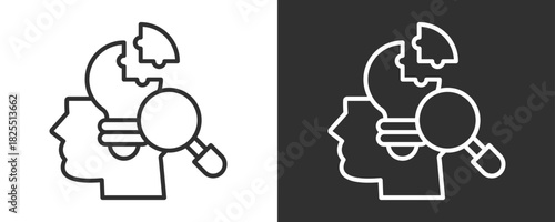 Problem Solving Icon Set Vector Collection Isolated In Black And White