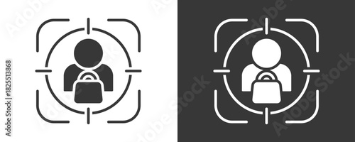 Accuracy Icon Set Vector Collection Isolated In Black And White