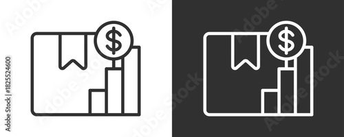 Sales Icon Set Vector Collection Isolated In Black And White