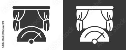 Performance Icon Set Vector Collection Isolated In Black And White