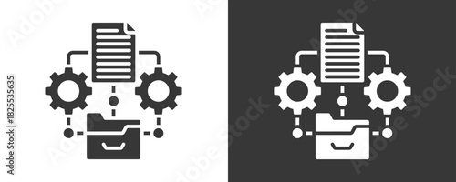 Data Transfer Icon Set Multiple Style Collection