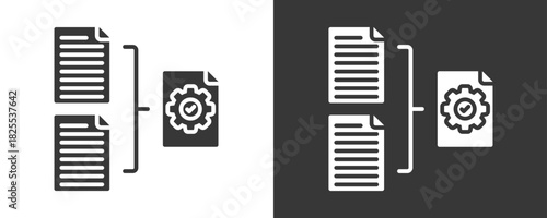 Normalization Icon Set Multiple Style Collection