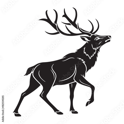 Deer silhouette Vector