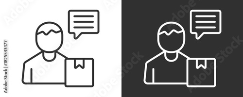 Recommendation Icon Set Vector Collection Isolated In Black And White