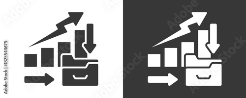 Inference Icon Set Multiple Style Collection