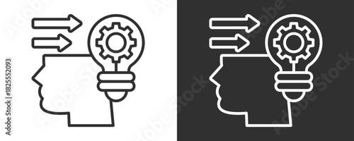 Technique Icon Set Vector Collection Isolated In Black And White