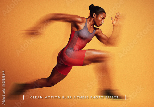 Motion Blur Speed Photo Effect