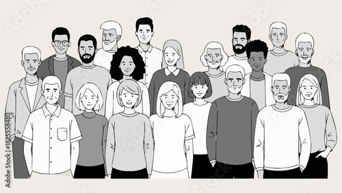 group of business people