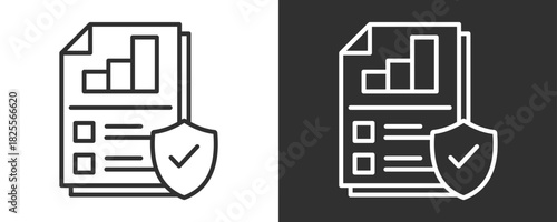 Reliability Icon Set Vector Collection Isolated In Black And White