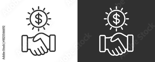 Payment Icon Set Vector Collection Isolated In Black And White